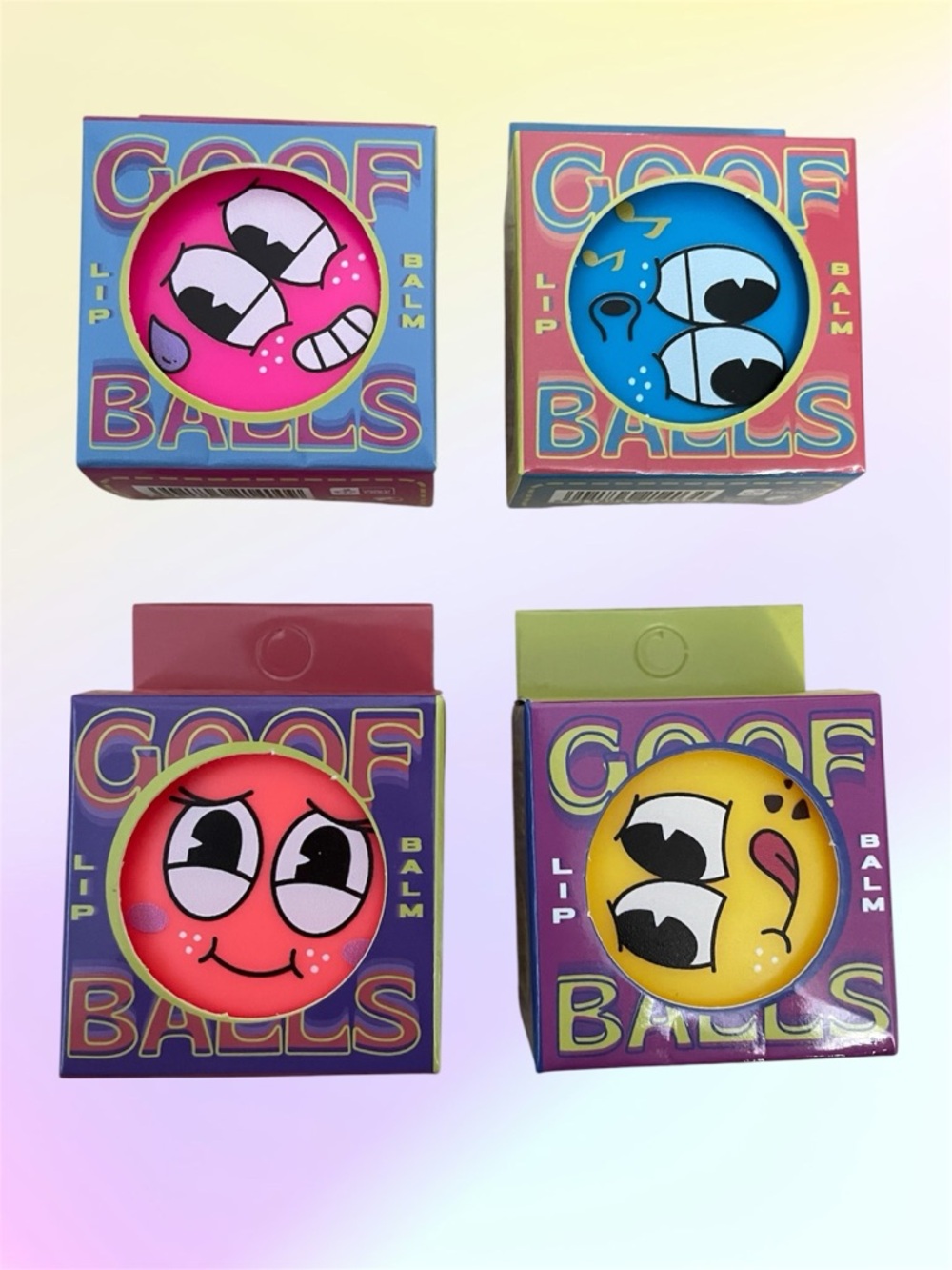 Romantic Beauty Goof Balls Lip Balm Set